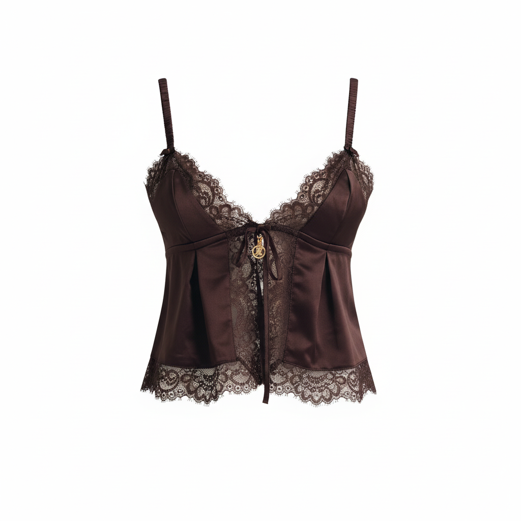 Satin Cami Pyjama Top