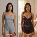 Satin Cami Pyjama Top