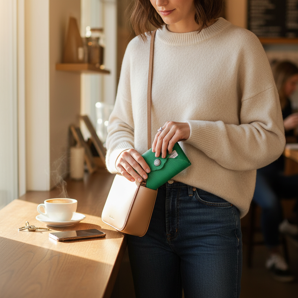 Mini Daisy Wallet